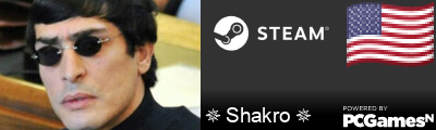 ✵ Shakro ✵ Steam Signature