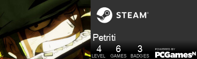 Petriti Steam Signature