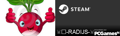 ☠︎-RADIJS-☠ Steam Signature