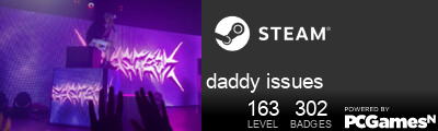 daddy issues Steam Signature