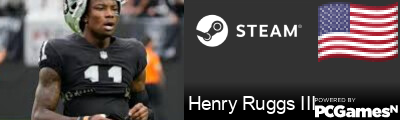 Henry Ruggs III Steam Signature