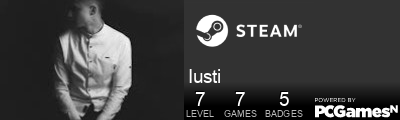 Iusti Steam Signature