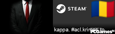 kappa. #acl.krimes.ro Steam Signature