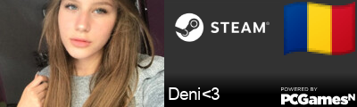 Deni<3 Steam Signature