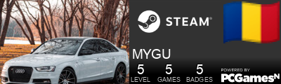 MYGU Steam Signature