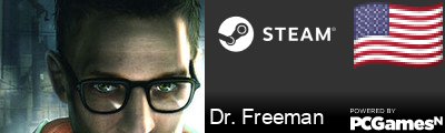 Dr. Freeman Steam Signature