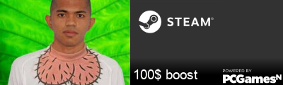 100$ boost Steam Signature