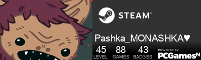 Pashka_MONASHKA♥ Steam Signature