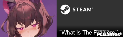 ´´What Is The Problem´´ Steam Signature