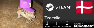 Tzacalie Steam Signature