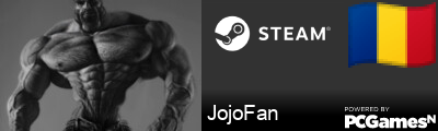 JojoFan Steam Signature