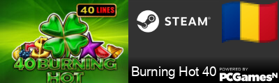 Burning Hot 40 Steam Signature