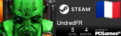 UndredFR Steam Signature