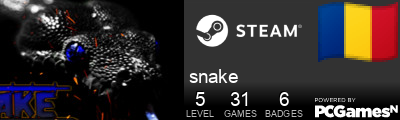 snake Steam Signature