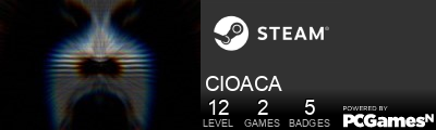 CIOACA Steam Signature