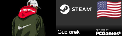 Guziorek Steam Signature