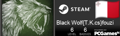 Black Wolf{T.K.cs}fouzi Steam Signature