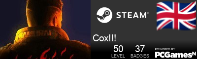 Cox!!! Steam Signature