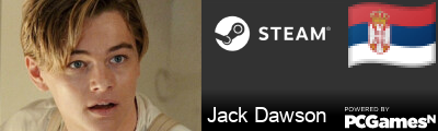 Jack Dawson Steam Signature