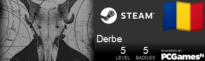 Derbe Steam Signature