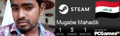 Mugabe Mahadik Steam Signature