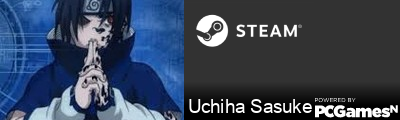 Uchiha Sasuke Steam Signature
