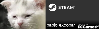 pablo excobar Steam Signature