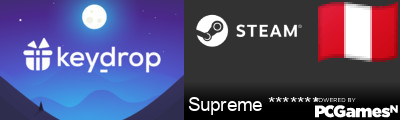 Supreme ******* Steam Signature