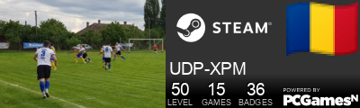 UDP-XPM Steam Signature