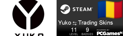 Yuko ⇆ Trading Skins Steam Signature