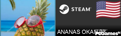 ANANAS OKAN 23 Steam Signature