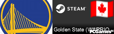 Golden State (WARRIORS) Steam Signature