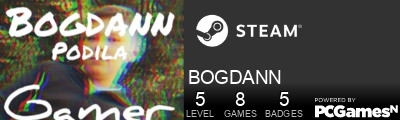 BOGDANN Steam Signature