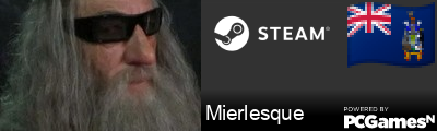 Mierlesque Steam Signature