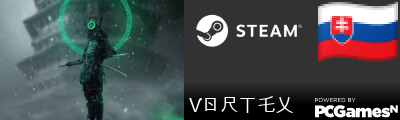Ѵㄖ尺ㄒ乇乂 Steam Signature