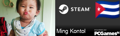 Ming Kontol Steam Signature