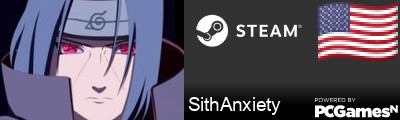 SithAnxiety Steam Signature