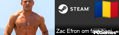 Zac Efron om fara bani Steam Signature