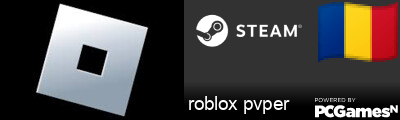 roblox pvper Steam Signature