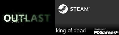 king of dead Steam Signature
