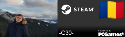 -G30- Steam Signature