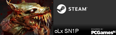 oLx SN1P Steam Signature