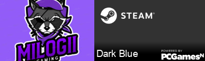 Dark Blue Steam Signature