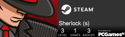 Sherlock (s) Steam Signature