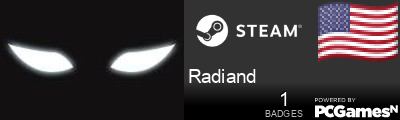Radiand Steam Signature