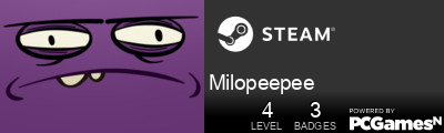 Milopeepee Steam Signature