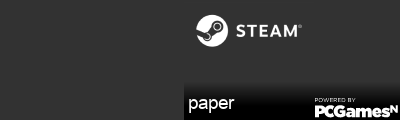 paper Steam Signature