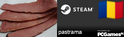 pastrama Steam Signature