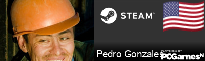 Pedro Gonzales Steam Signature