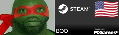 BOO Steam Signature